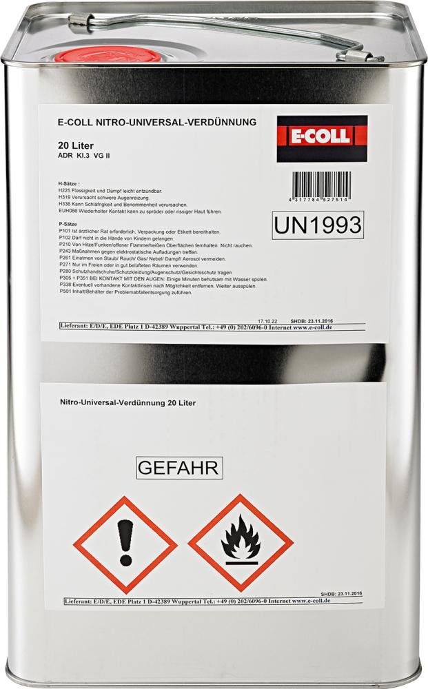 Nitro-Univ-Verdünnung 20L Kanister E-COLL
