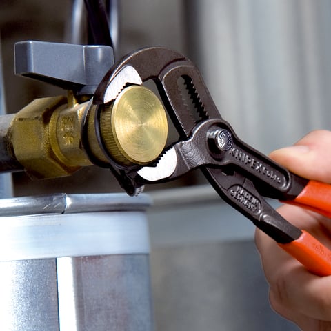 Knipex Cobra® Hightech-Wasserpumpenzange 180mm 8701180 42mm Rohrdurchmesser 36mm Schlüsselweite