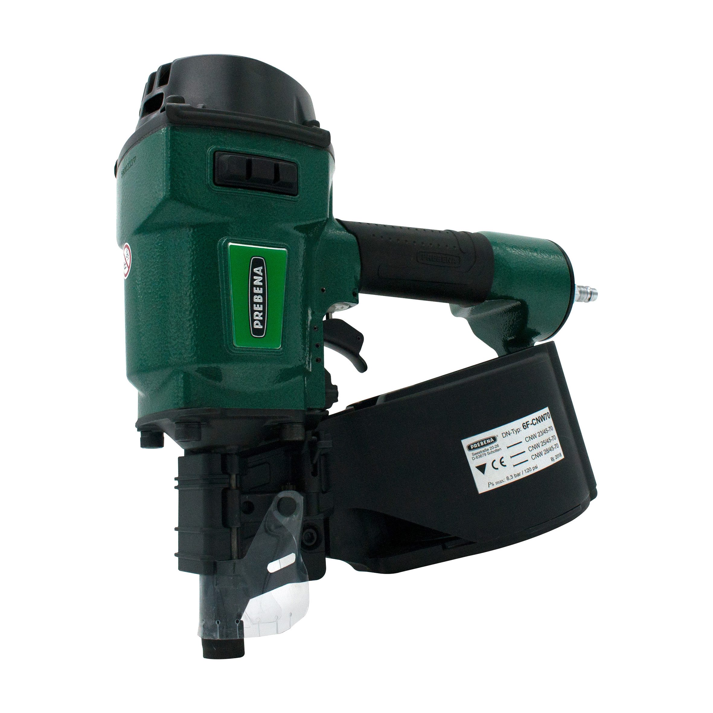Prebena 6F-CNW70 Druckluft-Coilnagler fuer 45-70mm