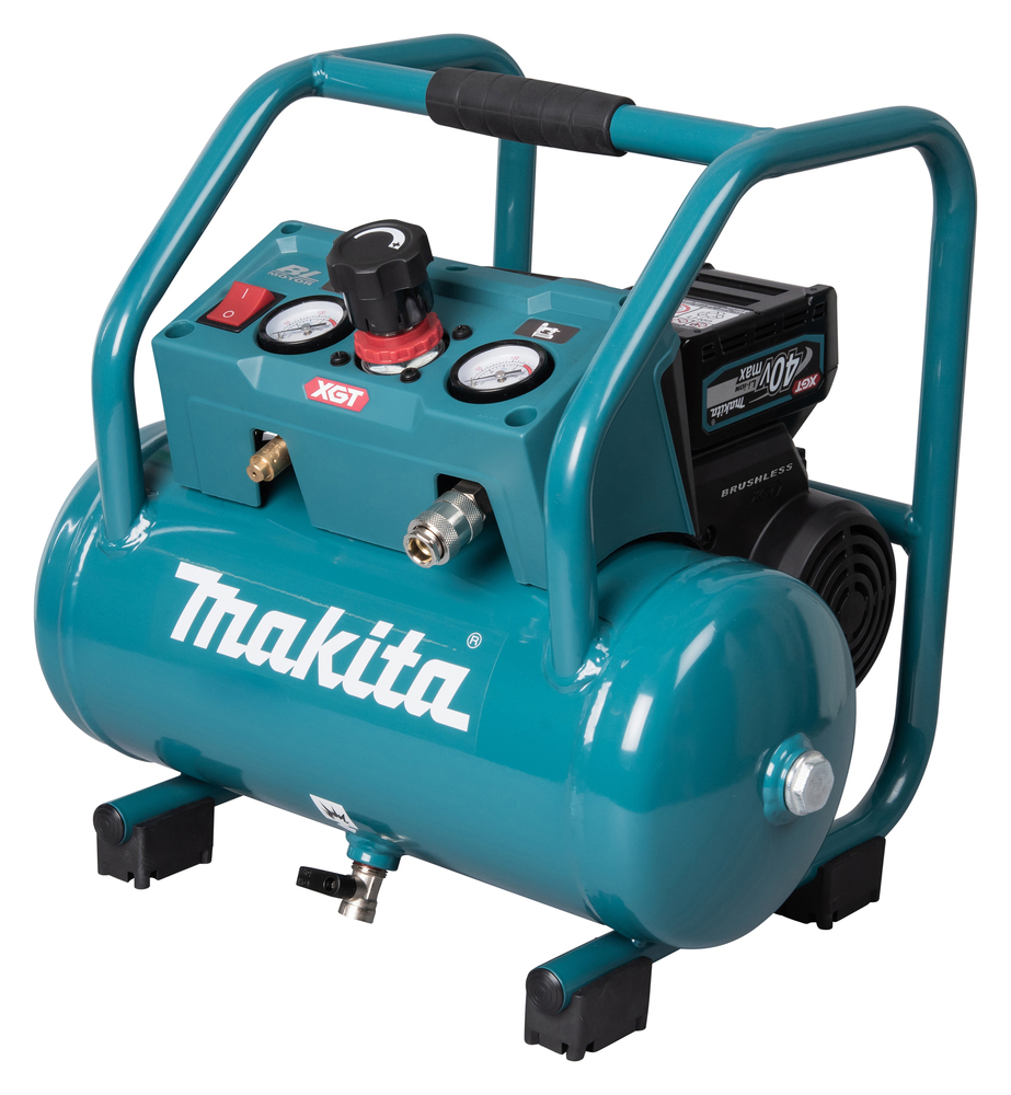 Makita Akku-Kompressor AC001GZ XGT 40V max. 7,6l 9,3 bar ölfrei