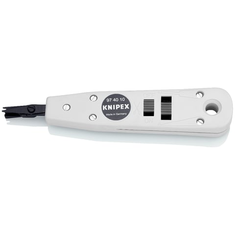 Knipex Anlegewerkzeug 97 40 10 für LSA-Plus und baugleich 175 mm