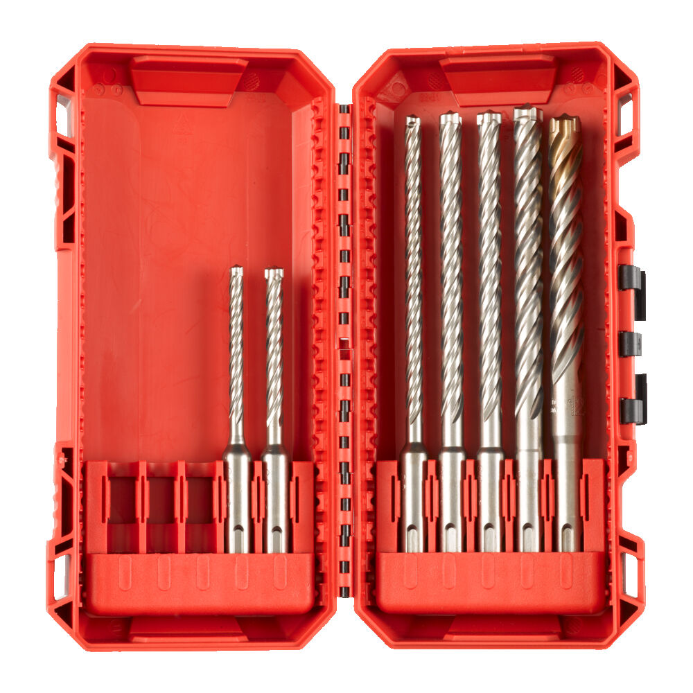Milwaukee MX4 SDS-Plus Hammerbohrer-Set 7-teilig