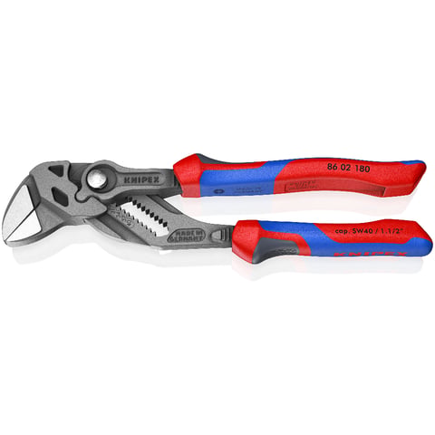Knipex Zangenschlüssel 86 02 180 180mm 40mm Comfort-Griffe