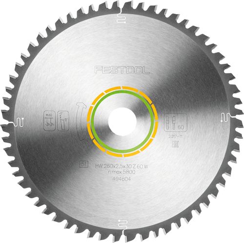 Kreissägeblatt WOOD UNIVERSAL HW 260x2,5x30 W60, Elektronik, Hardware, Festplatte