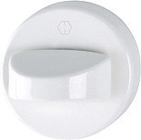 Produktbild HOPPE Riegelolive OL92/42KS,40mm,rund,verkehrsweiß besch.