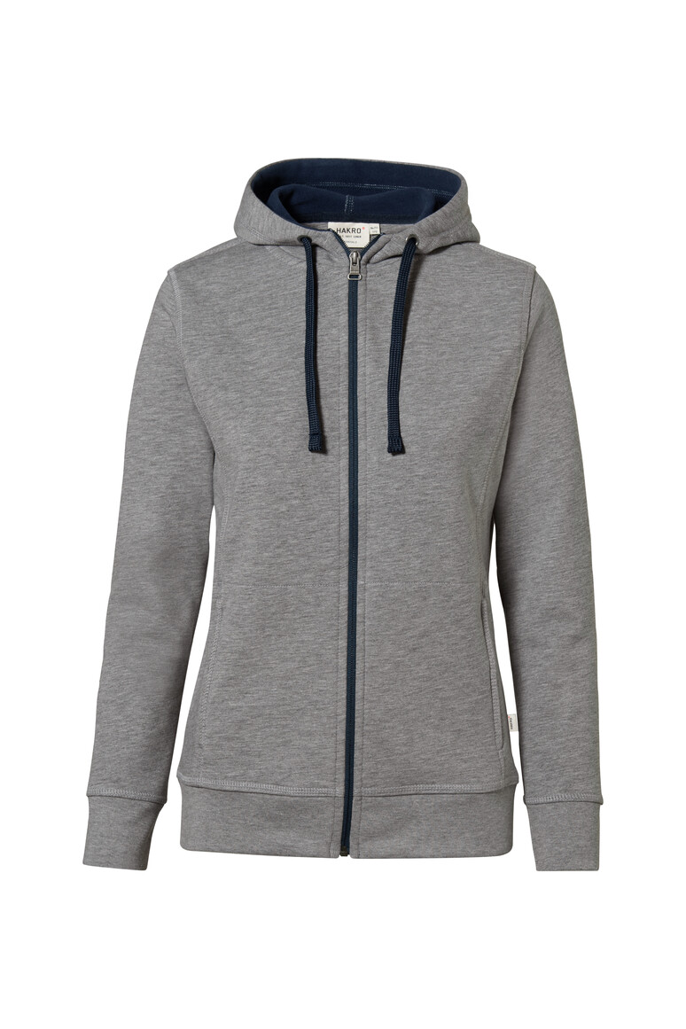 HAKRO Damen Kapuzenjacke Bonded