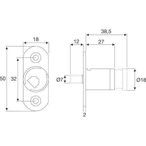 Maßzeichnung, CAD-Diagramm, Diagramm