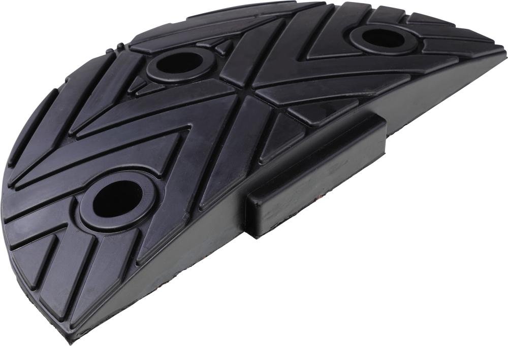 dancop Fahrbahnschwelle Anfangsstück schwarz B250xT420xH50 mm