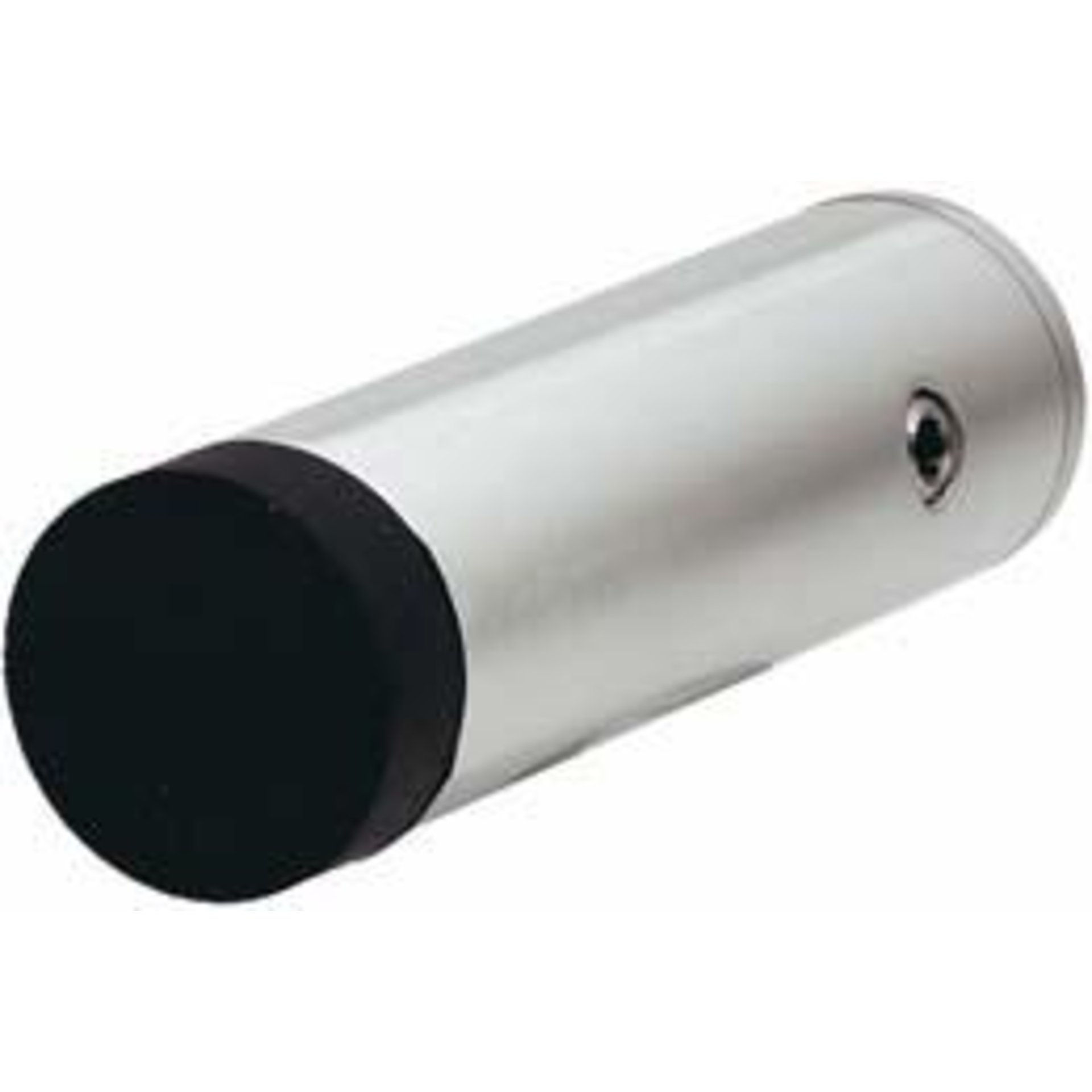 KWS 2070 Türpuffer 60 mm Wandabstand, Ø 30 mm silberfarbig eloxiert