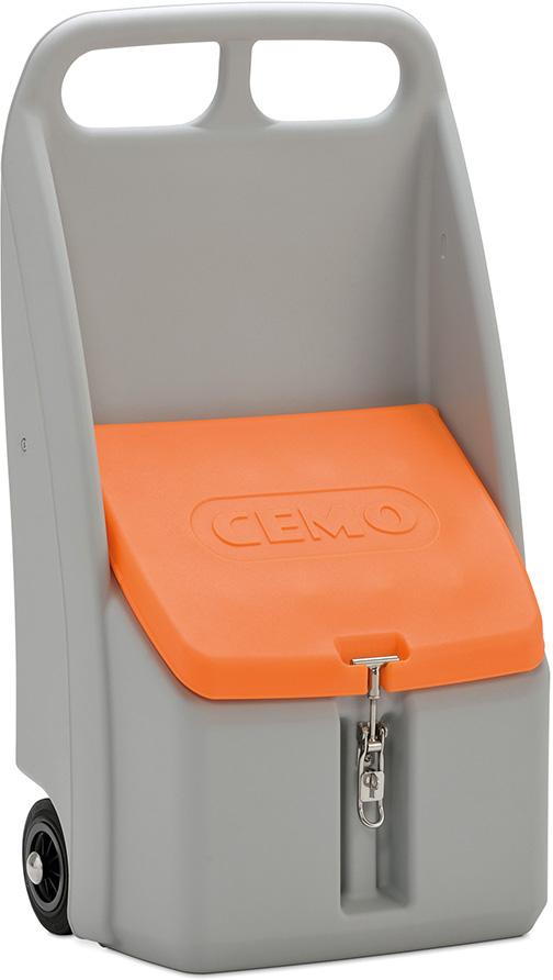 CEMO Streugutwagen Go-Box, 70 Liter