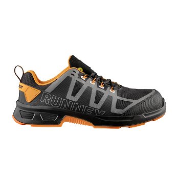 BIG RUNNEX® S3S ESD-Sicherheitshalbschuhe ActionStar, schwarz/grau/orange