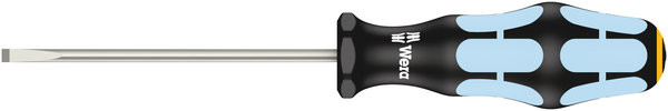 3335 Screwdriver for slotted screws, stainless, 0.8 x 4 x 100 mm, Gerät, Schraubenzieher, Werkzeug
