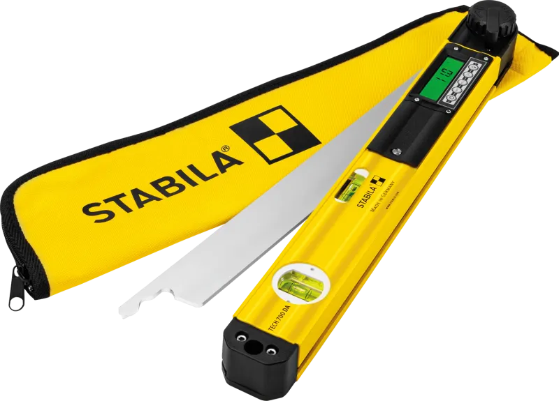 Stabila Elektronischer Winkelmesser TECH 700 DA, 45 cm, 1 Digital-Display