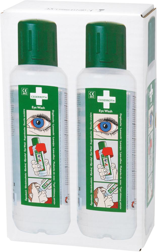CEDERROTH Augenspülung 2x500ml Flaschen CEDERROTH Augenspülung 2x500ml Flaschen