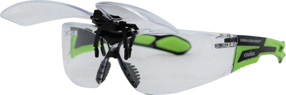 Ekastu Safety Vorsetz-Lesebrille mit Klemmhalter