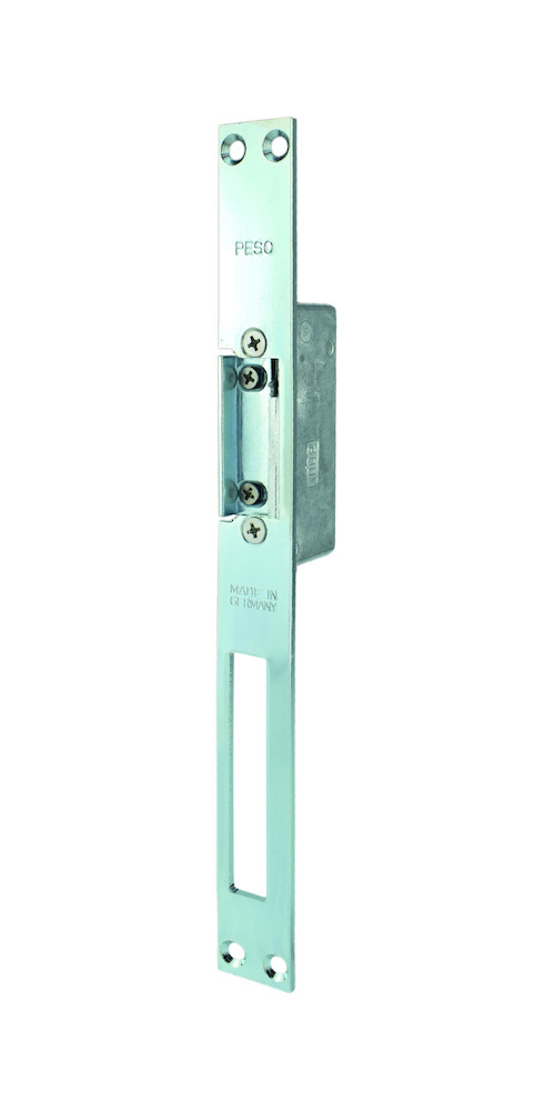 Türrahm.-Elektro-Türöffner 300 G, mit Flachschließblech, 6-12V