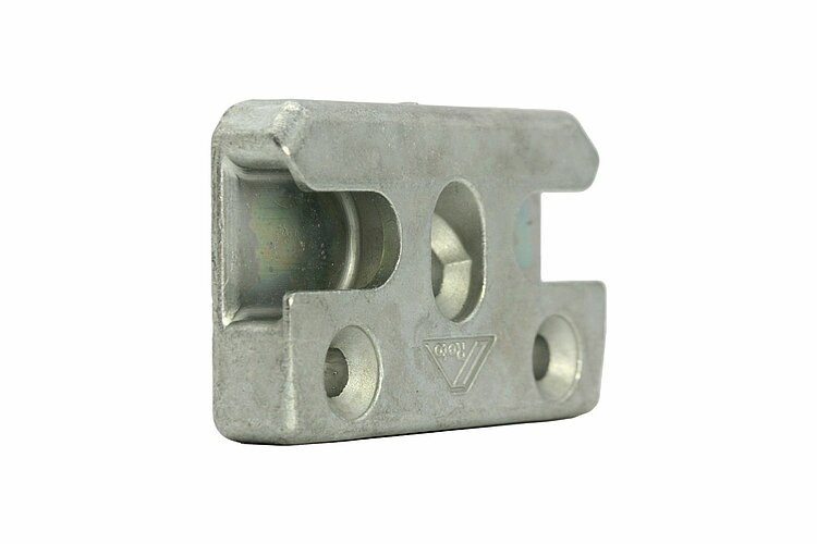 Roto NT SH Schließstück mit Boden 631527 Holz Eurofalz 30mm universal Zink
