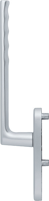 Produktbild HS-Handhebelgarnitur, Hamburg HS-0700/431N-AS, außen, PZ,ALU,naturfarbig elox.