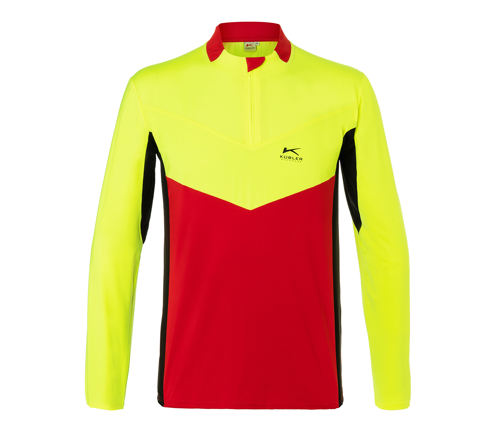 KÜBLER FOREST Funktionsshirt PSA2 rot/warngelb  5049 6242-5634-XS