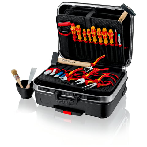 Knipex Werkzeugkoffer "BIG Basic Move" Elektro 00 21 06 HL S 24-teilig