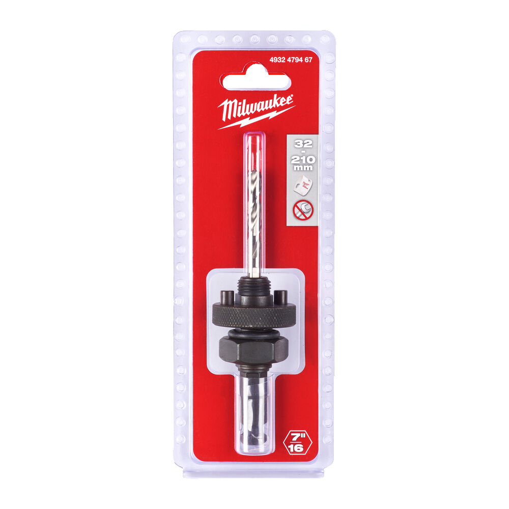 Milwaukee FIXTEC Lochsägenadapter 11mm 6-kant für Lochsägen 32-210mm