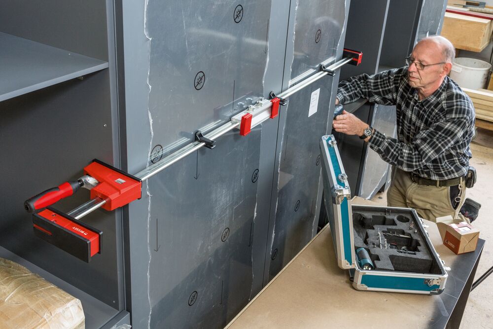 Bessey Korpuszwingen-Verlängerung KBX20 Aluminium