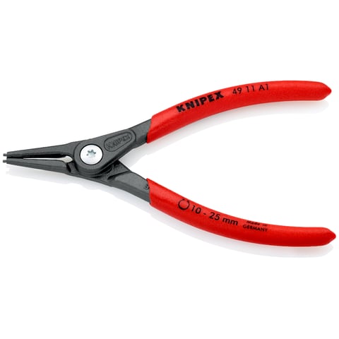 Knipex 49 11 A1 Präzisions-Sicherungsringzange für Außenringe auf Wellen 140mm