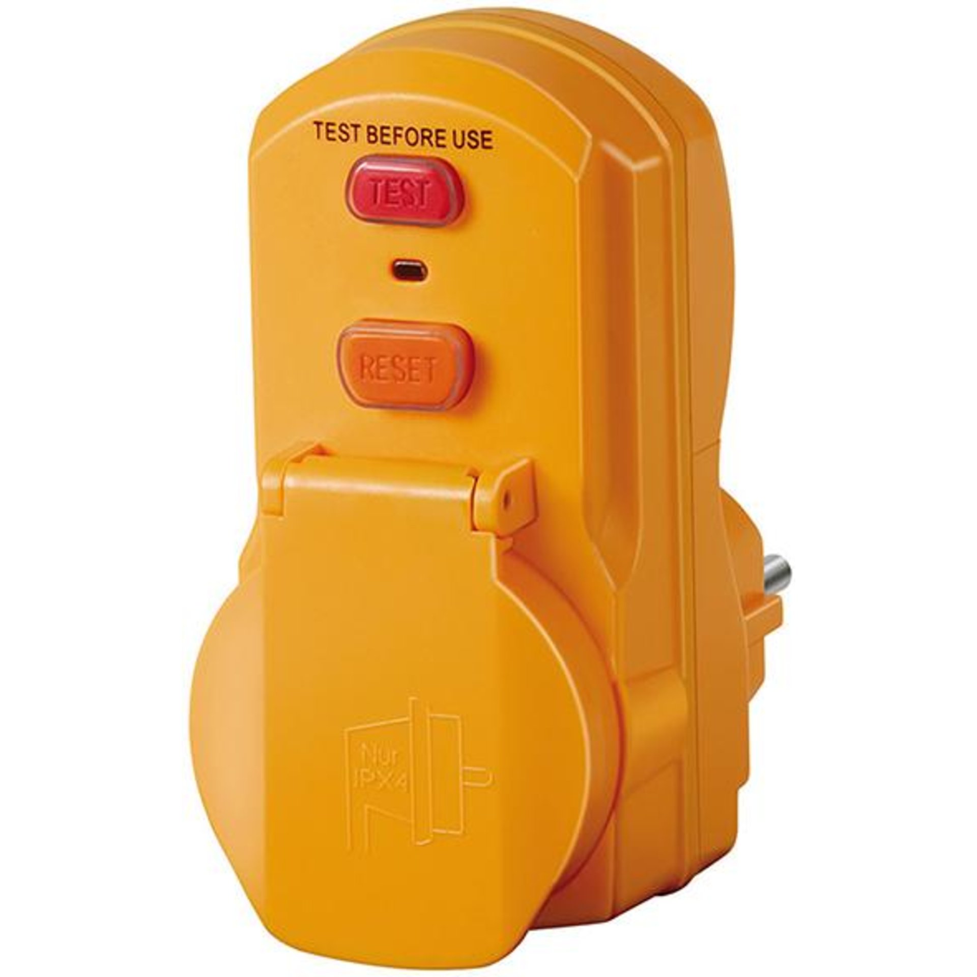 Brennenstuhl Personenschutz-Adapter BDI-A 2 30 IP54 gelb