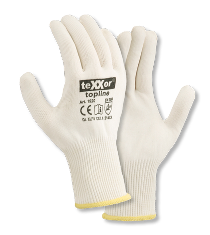 teXXor® topline Feinstrick-Handschuhe BAUMWOLLE/NYLON