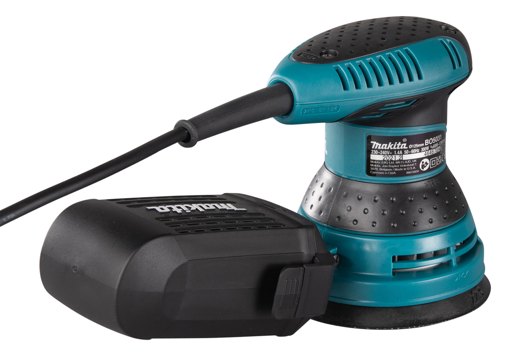 Makita Exzenterschleifer BO5031J 300W 125mm im MAKPAC