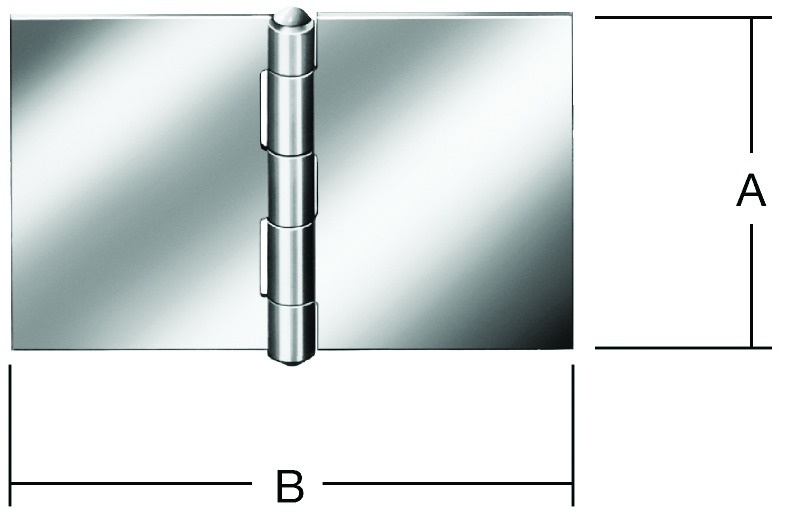 Produktbild Vormann Ger.breit.Scharnier 60X90mm ungeb