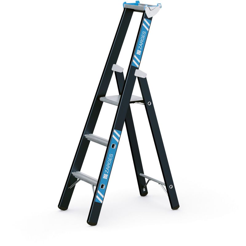 ZARGES Megastep S - LM-Stehleiter SL 3 Sprossen 41145