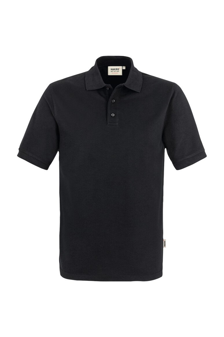 HAKRO Poloshirt MIKRALINAR® schwarz M