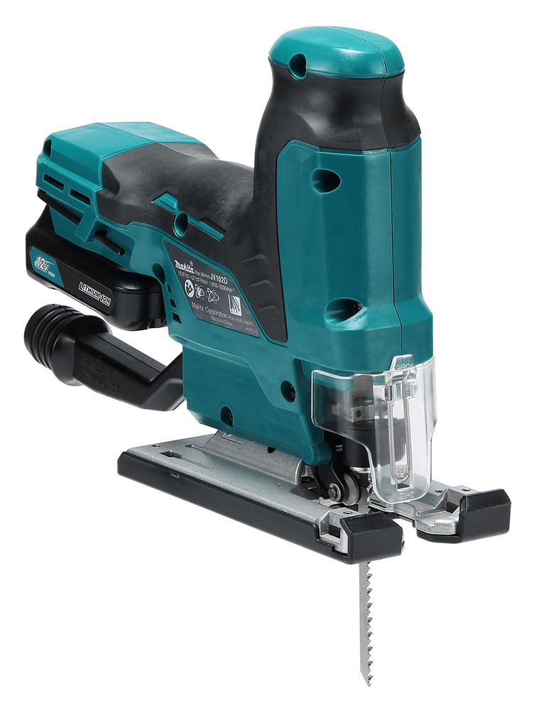 Makita Akku-Pendelhubstichsäge JV102DZ 12Vmax 90mm 800-3000min⁻¹ bürstenloser Motor