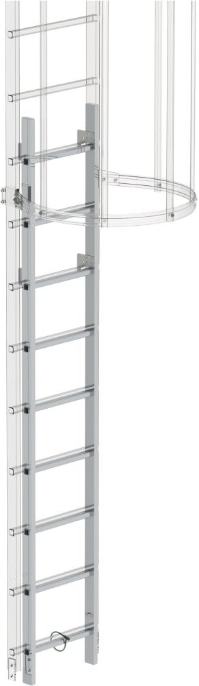 MUNK Alu-Einstiegsleiter L 3,14 m, NL 2,34 m