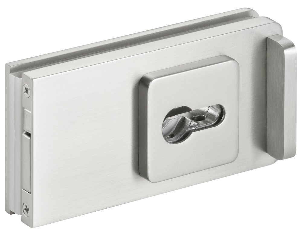 HERMAT Ganzglastürschloss 6907,PZ,8-12mm,ER-Optik,HakFA