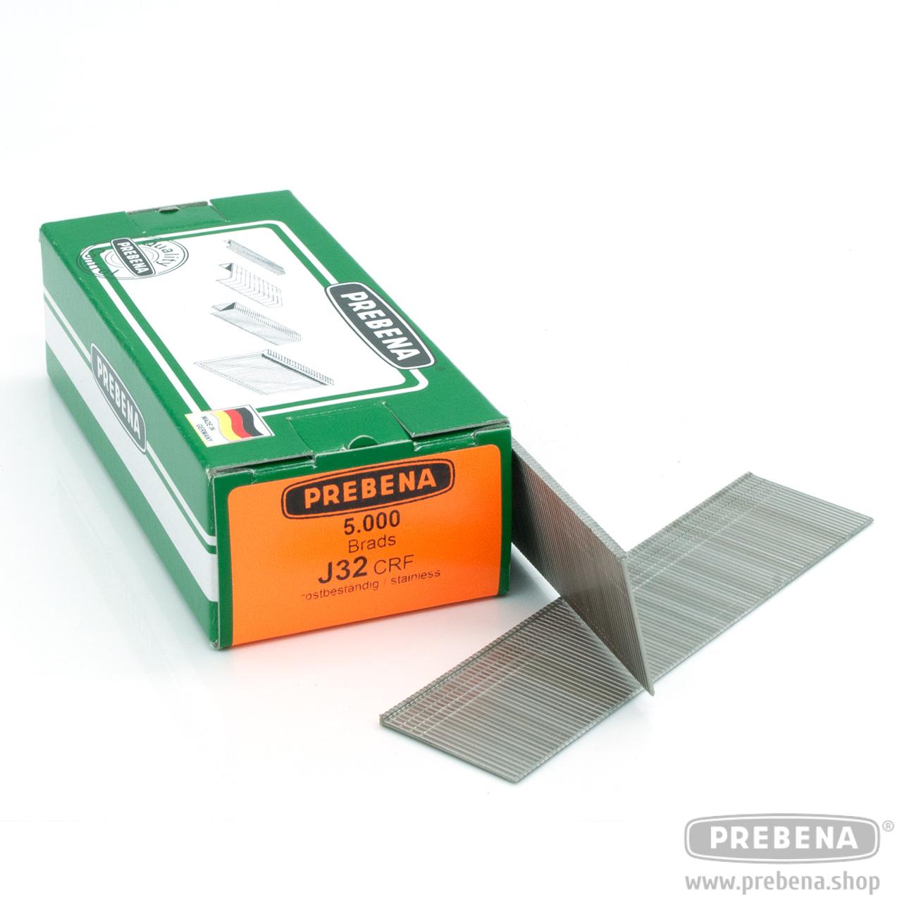 Prebena J32CRF Stauchkopfnägel Brads rost- & säurebeständig 32mm