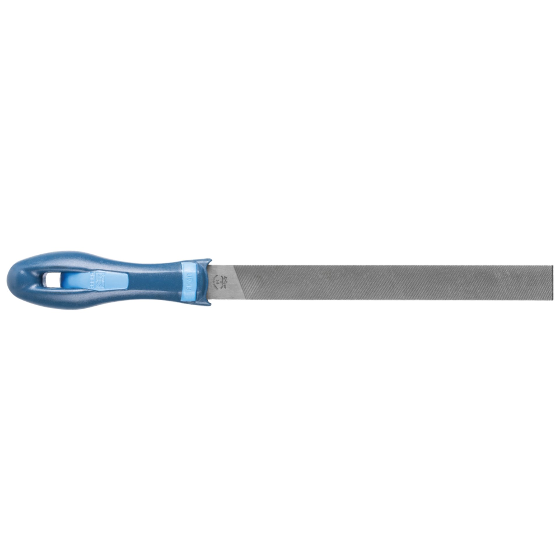 Pferd Feilraspel mit Heft Flachstumpf 200mm Kreuzhieb 1/Raspelhieb 1 für