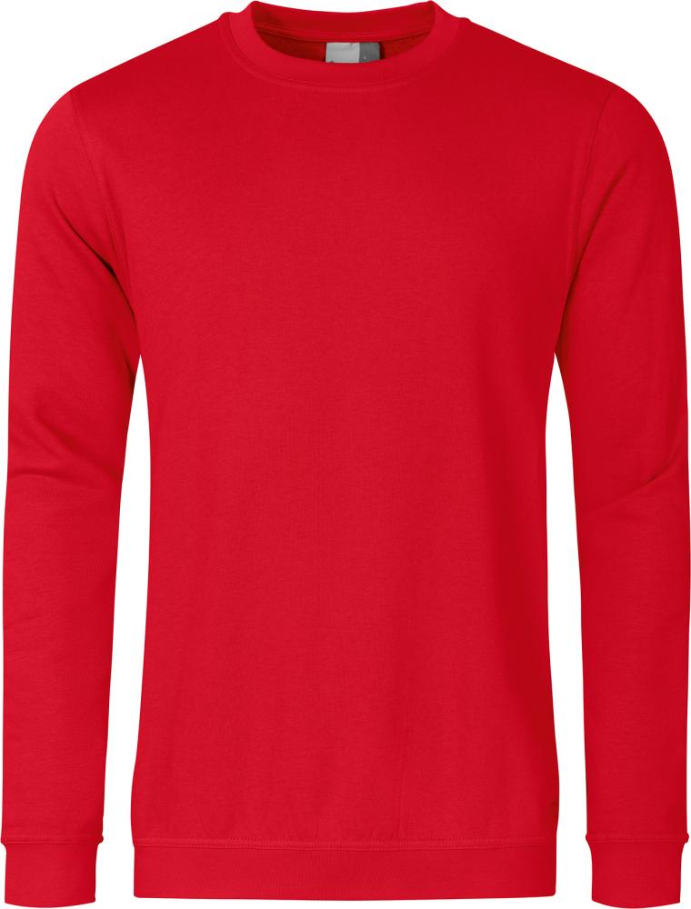 Promodoro Sweatshirt, Gr. M, feuerrot