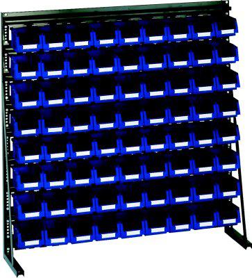 LA-KA-PE Vario-Regal V8A mit 72 PLK-Kästen blau LA-KA-PE