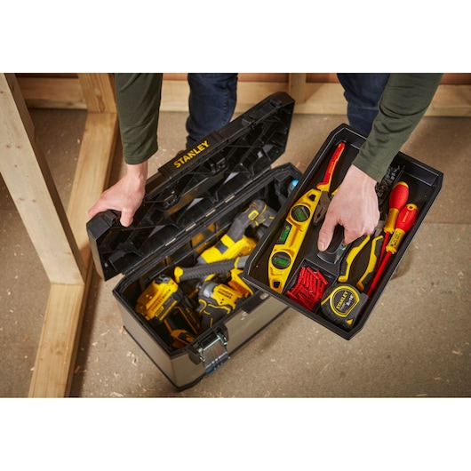 Stanley FatMax Werkzeugbox Metall-Kunststoff 1-95-616 580mm