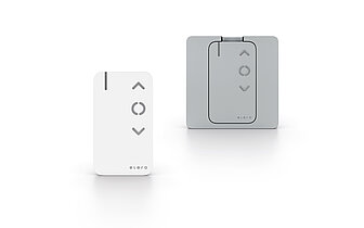 Elero MonoSon-868 Mini 1-Kanal Funk-Handsender weiß
