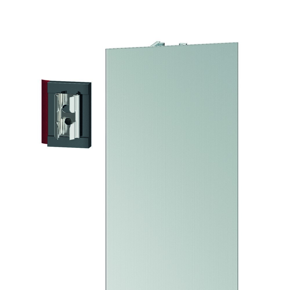 Planet FSA 8900 AG1 EV1 1980mm Abdeckprofil für Glastüren inkl. Mont.Set geklebt