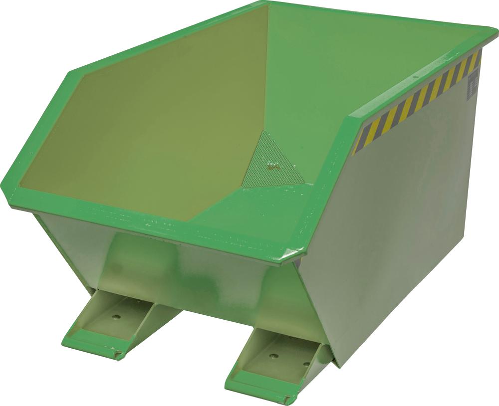 Bauer Südlohn Späne-Kippbehälter Typ GU-E, RAL 6011