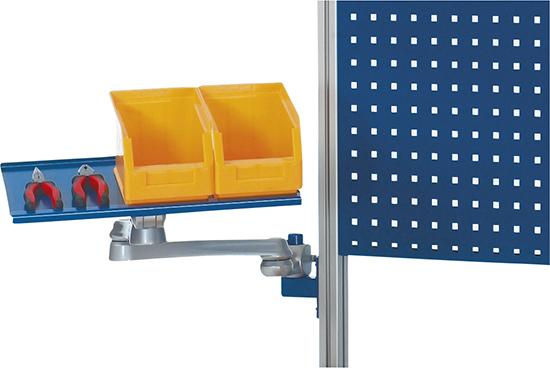 RAU Schwenkarm mit Tablar Tablar B450 x T250 mm