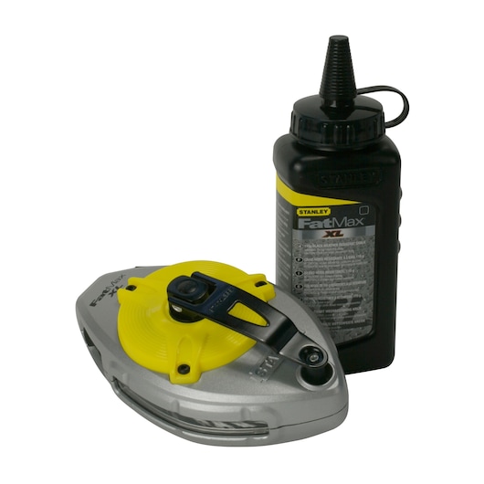 Stanley Schlagschnur-Set FatMax PRO 30m mit schwarzer Kreide