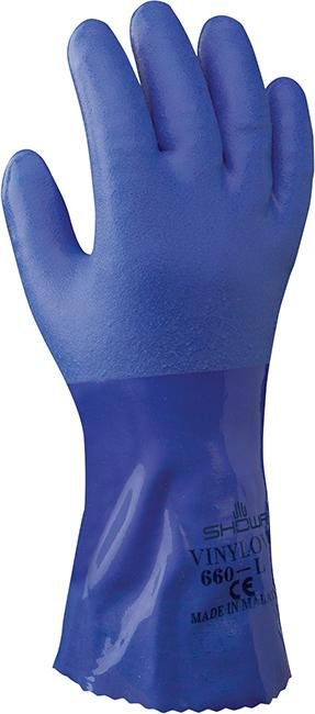 SHOWA Schutzhandschuh PVC 300 mm, 660, Gr. 10