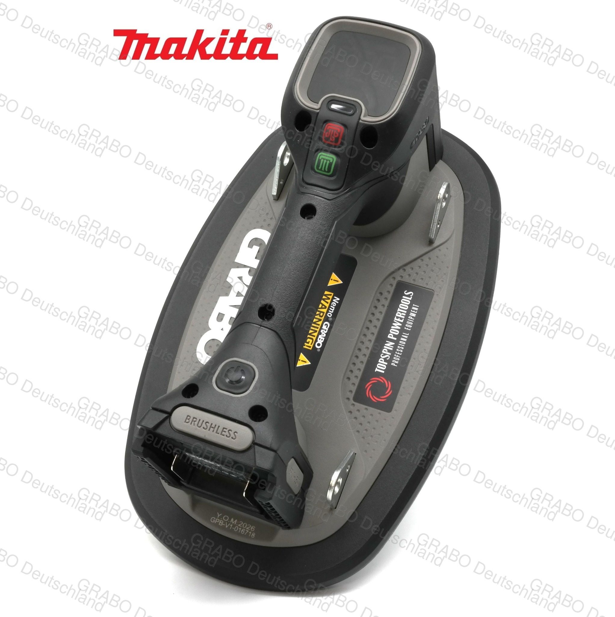 Akku-Clipper, Power-Tool, Gehäuse, Brushed, Makita