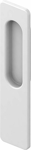 Roto Line Patio Lift Außengriffmulde oval 7mm ohne Logo verkehrsweiß