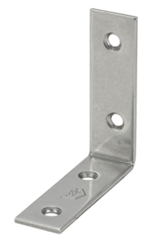 Vormann Stuhlwinkel 60x60mm 18mm Edelstahl V2A innen versenkt